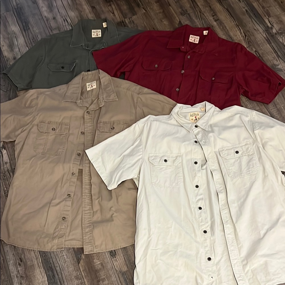 RedHead Button Up Short Sleeve Bundle
